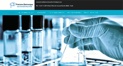 Desktop Screenshot of precisionelectronique.com